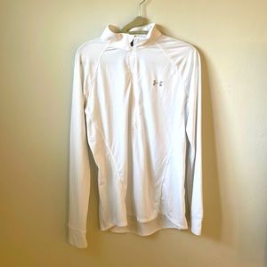 White Underarmour Quarter Zip